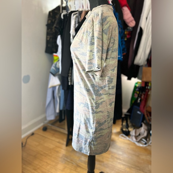 Camo T-Shirt Dress - Small - Picture 4 of 4